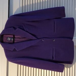 GAP Classic Purple Blazer Size S Petite
